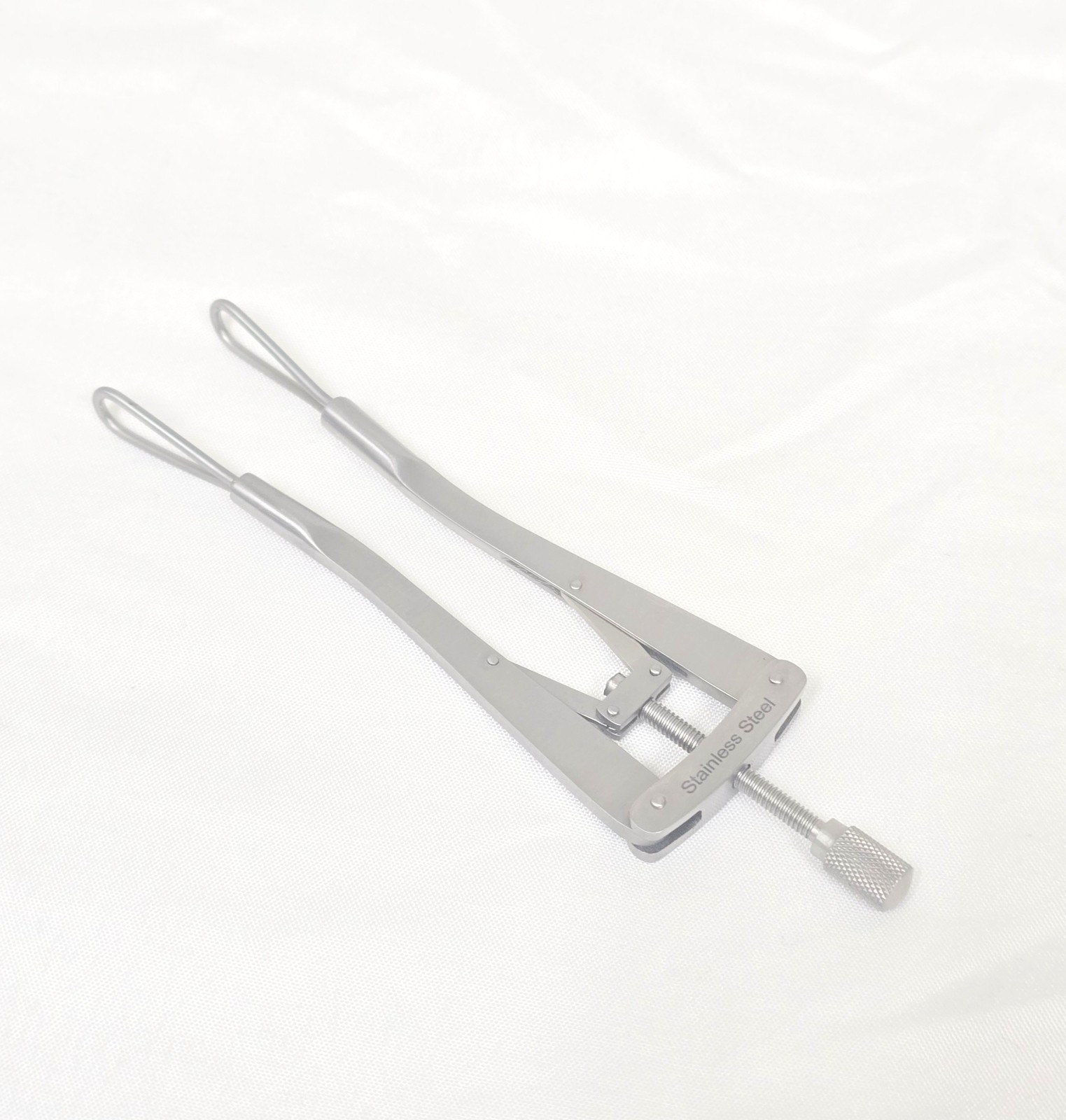 Adjustable Rodent Mouth Gag Stainless Steel  Overall Length 12 Cm Opening 4"