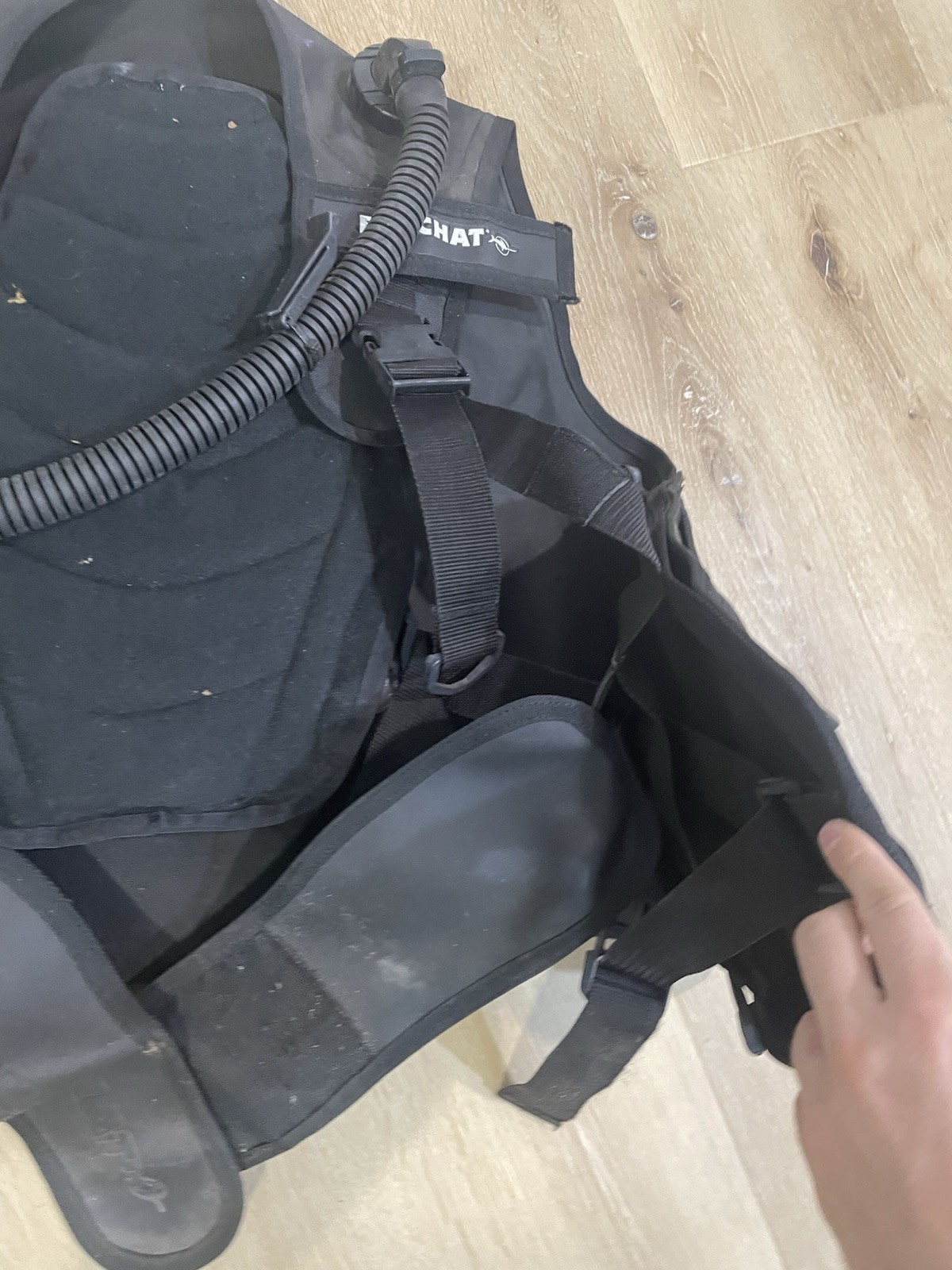 Beuchat Scuba Masterlift Evolution BCD Diving Gear Jacket Large FR4