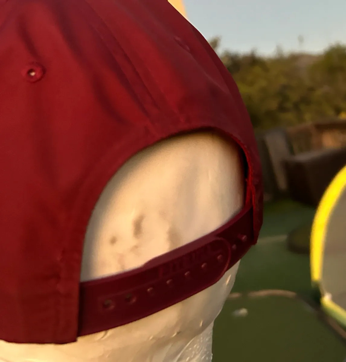 Desert Den "Born and Raised" Nylon Rope Hat - Wine