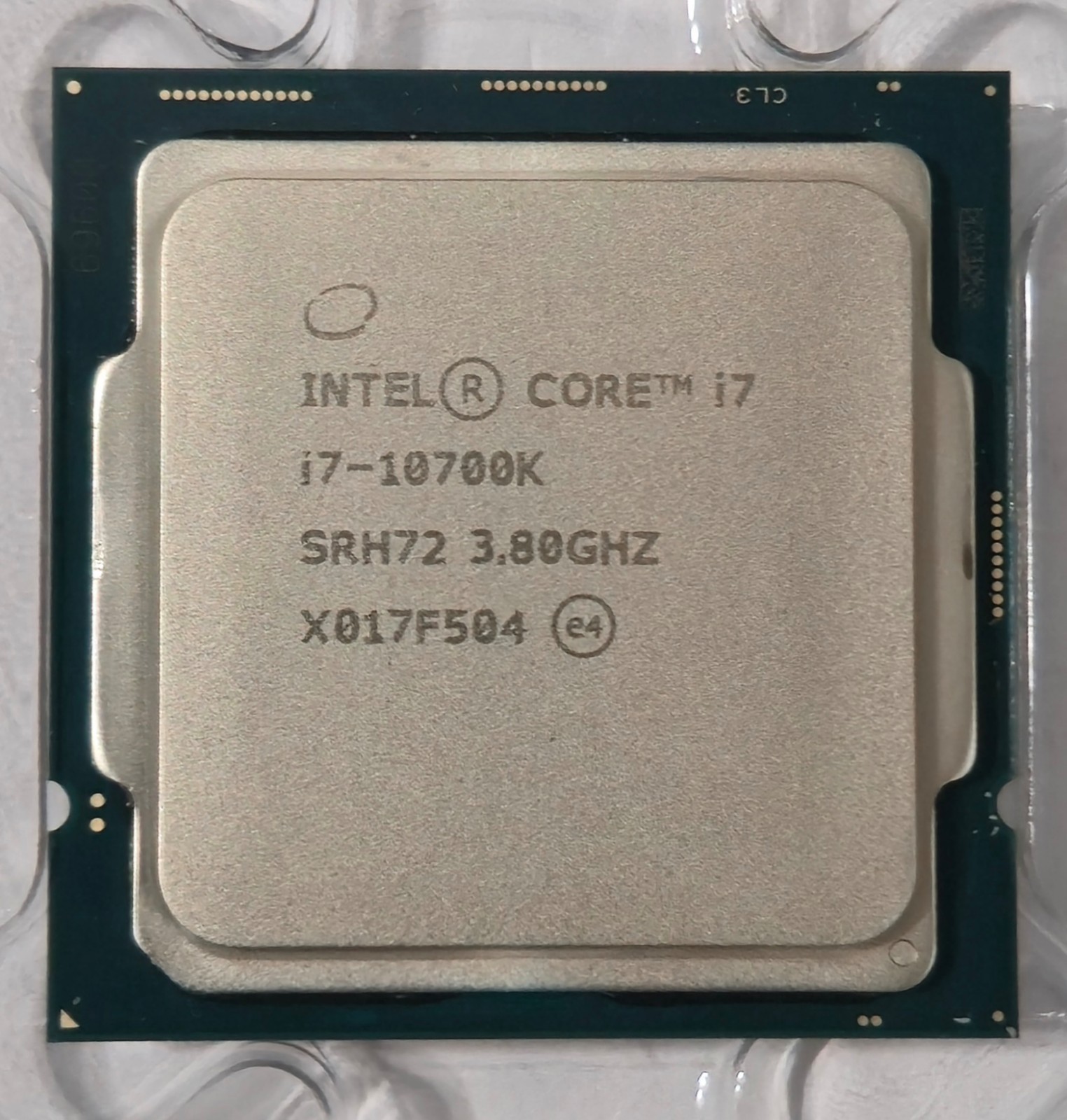 Intel Core i7-10700K 3.80GHz 8 Core SRH72 16 Thread LGA 1200