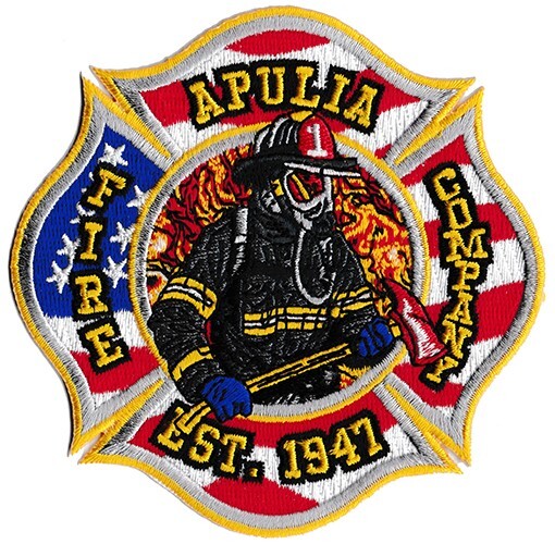 Apulia, PA Fire Company 1  Est. 1947 NEW / Fire Patch