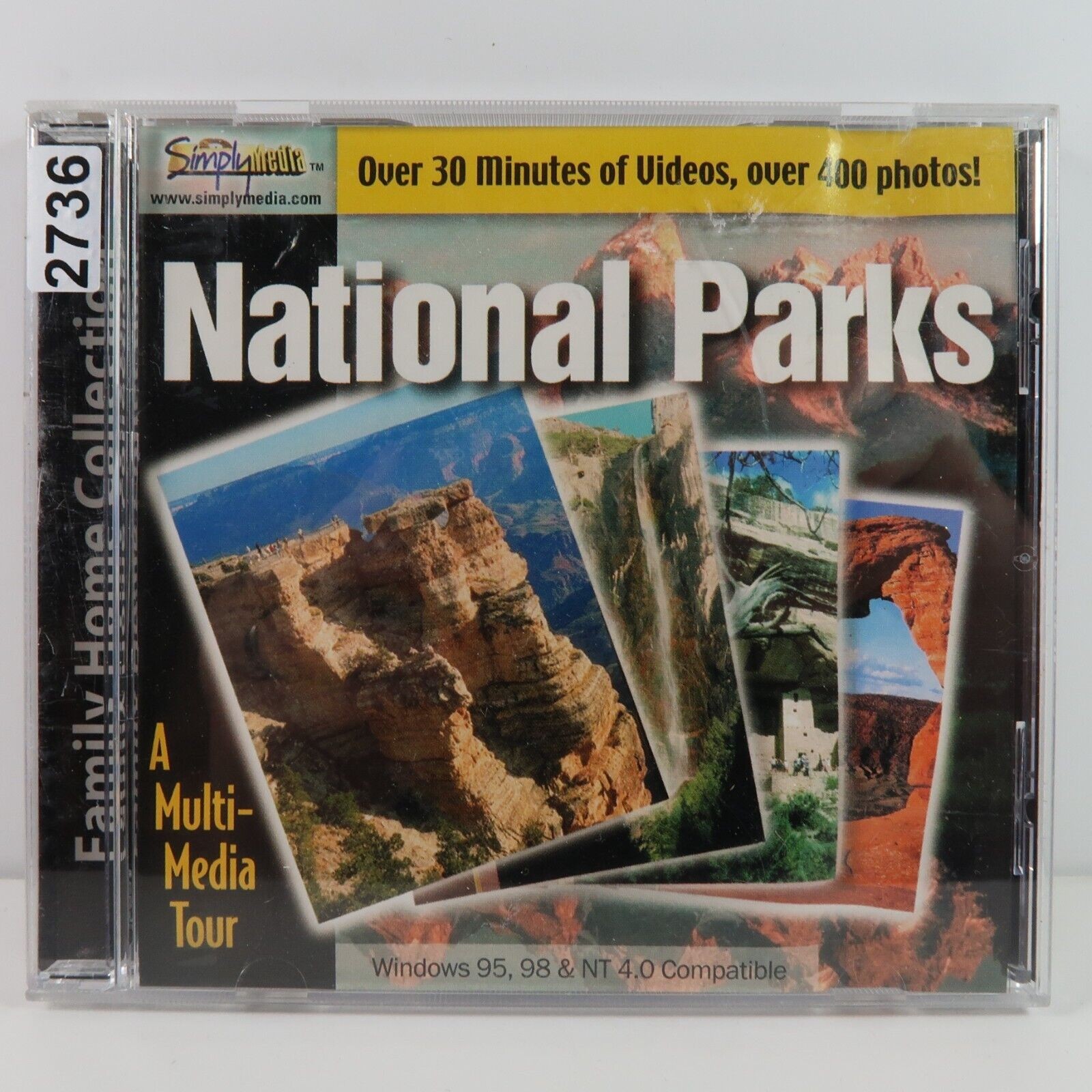 Simply Media National Parks Family Home Collection PC Windows a multi-media tour