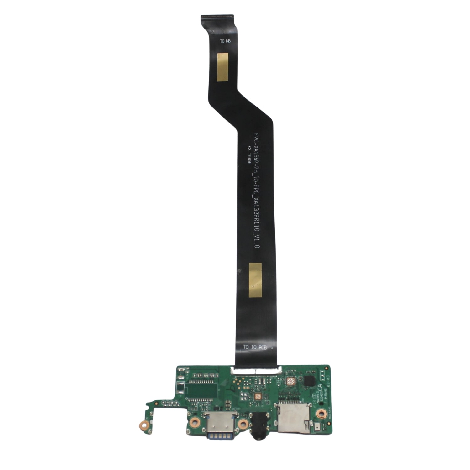 X133G-RJR160 Gateway Usb Audio Sd Card Io Pc Board W/Cable Gwtn156-12Bl"GRADE A"