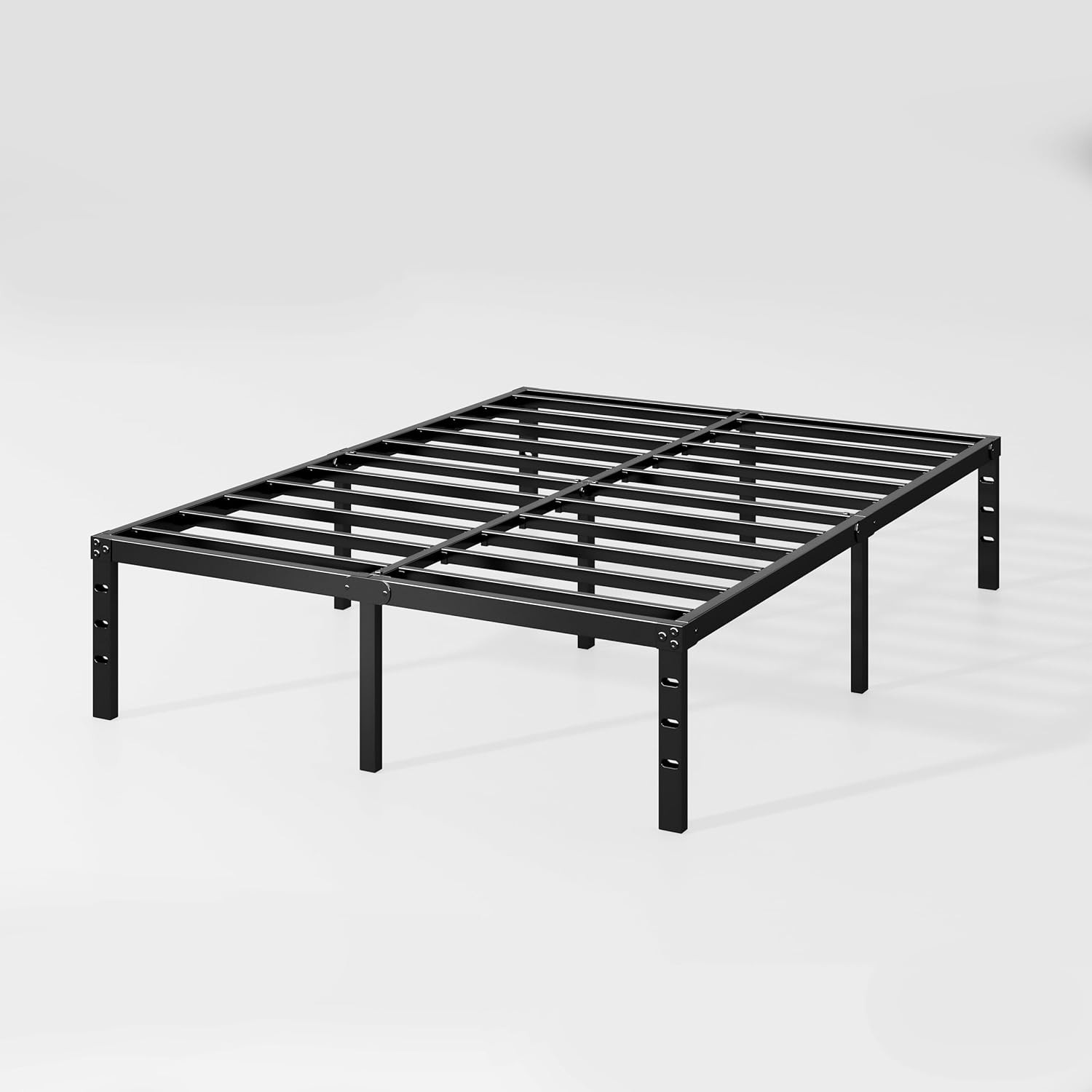 Metal Platform Bed Frame 12 Inch Tall,No Box Spring Needed,Full Size Bed W/