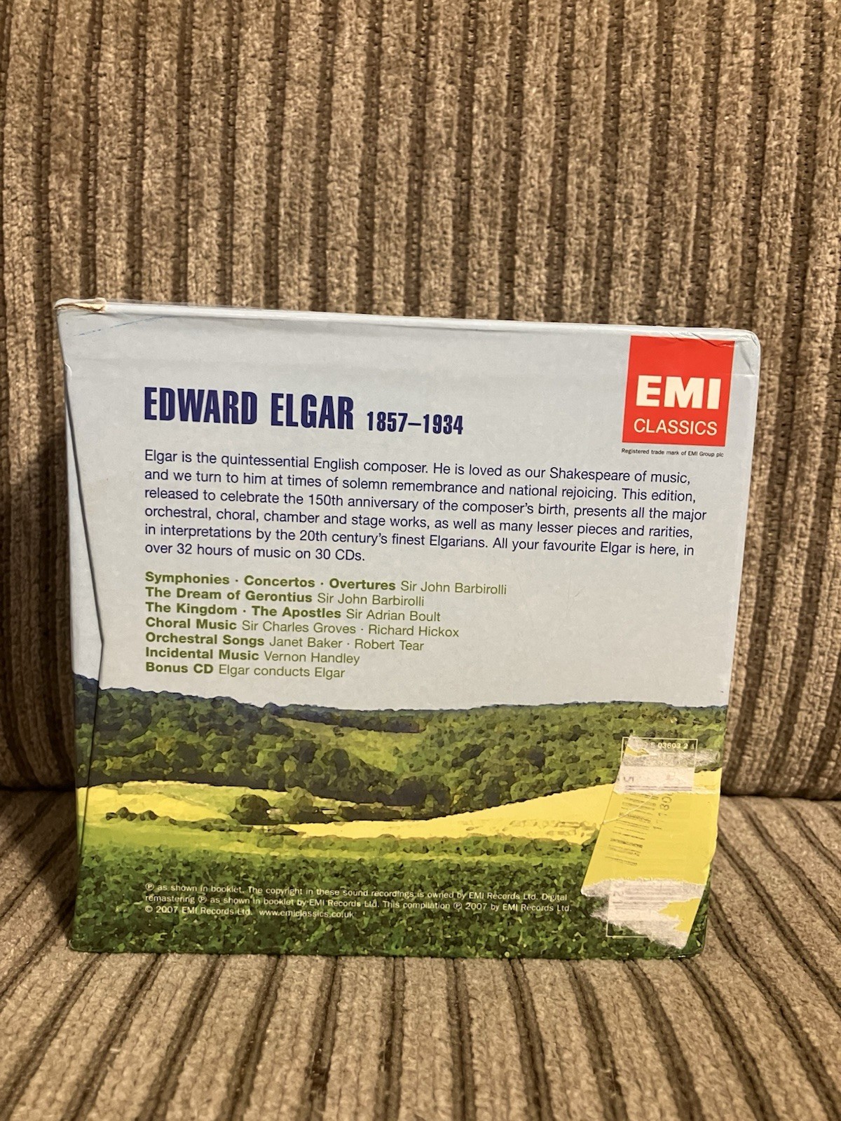 Edward Elgar: Masterpieces Collector's Edition (30 CD Box Set, EMI Classics)