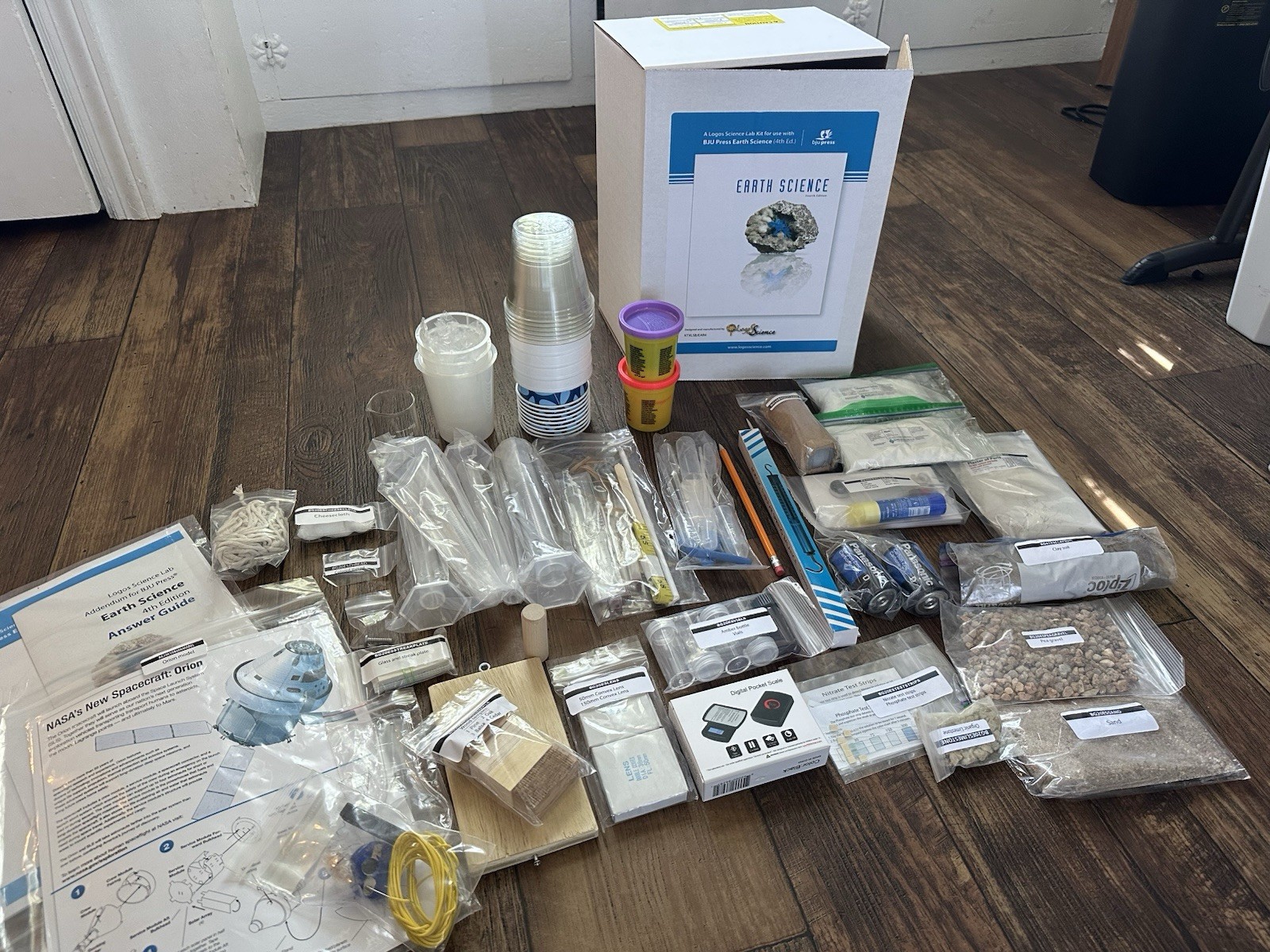 BJU Earth mostly Complete science Lab Kit