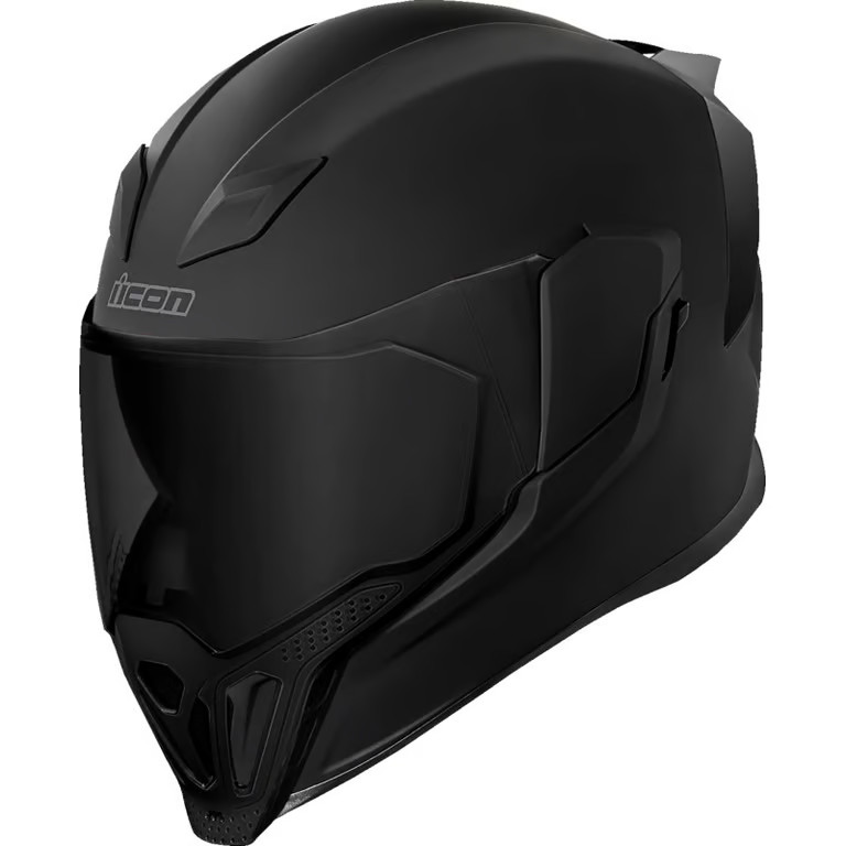 Icon Airflite Dark Helmets Motorcycle Street Bike