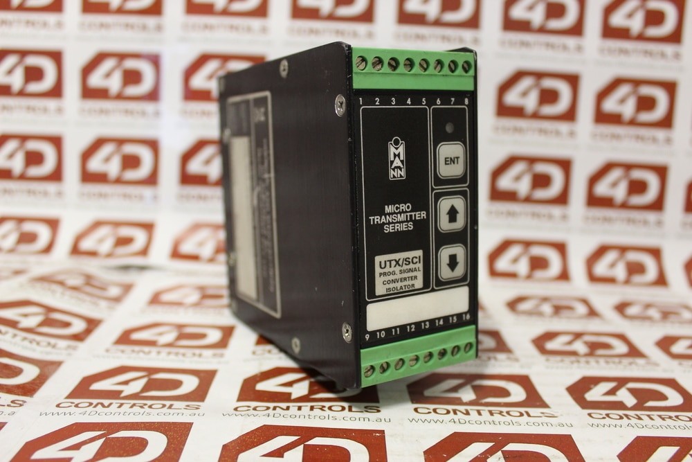 Mann Industries UTX/SCI/250VAC Signal Convertor Isolator, Used