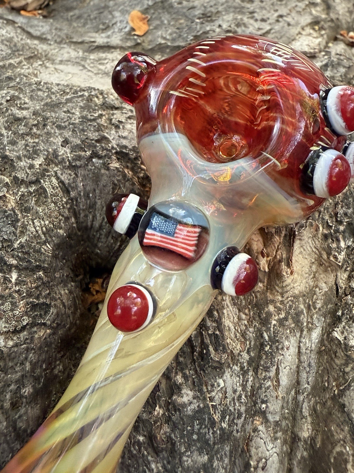 U.S Blues Flag Pipe