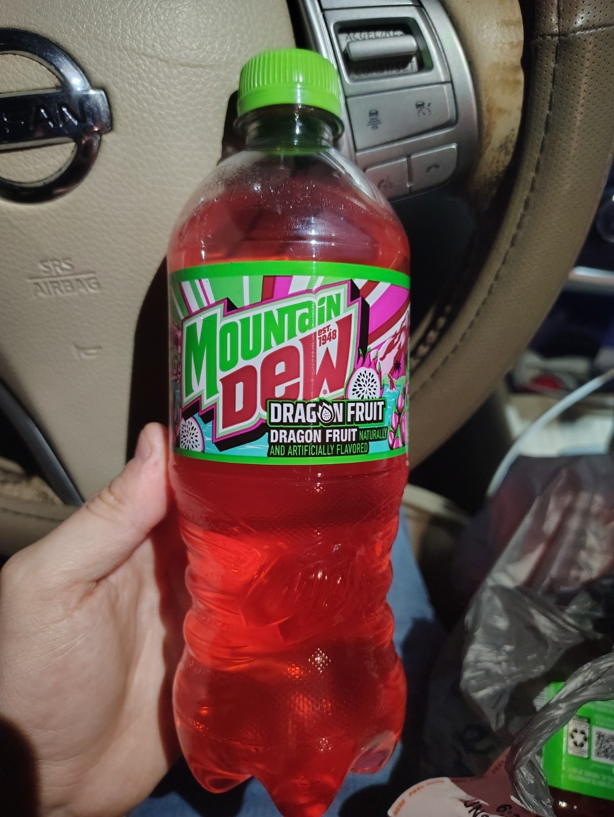 Mountain Dew Dragon Fruit 20 oz Ships Immediately