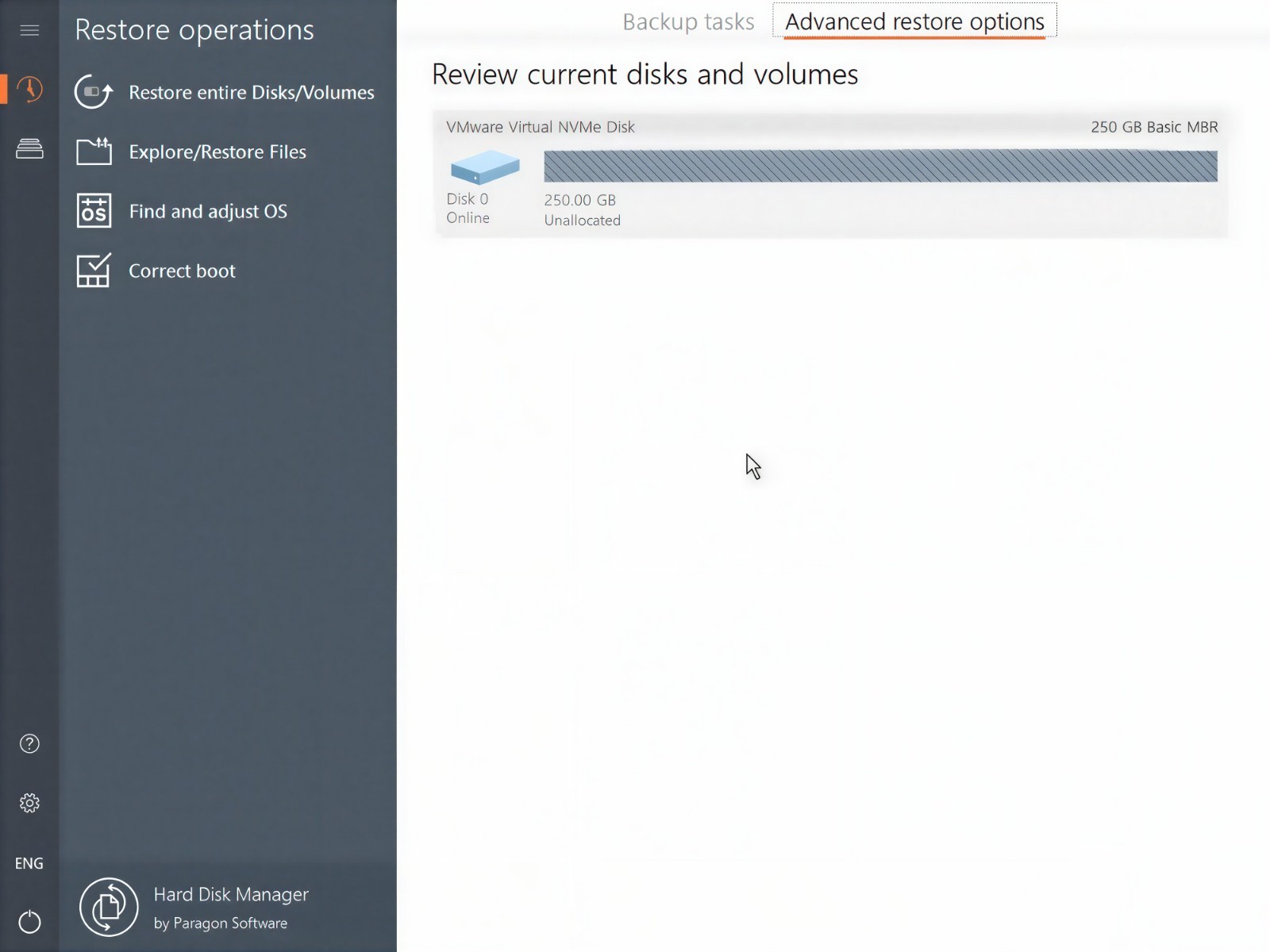 Paragon Hard Disk Manager Business Workstation Bootable DVD