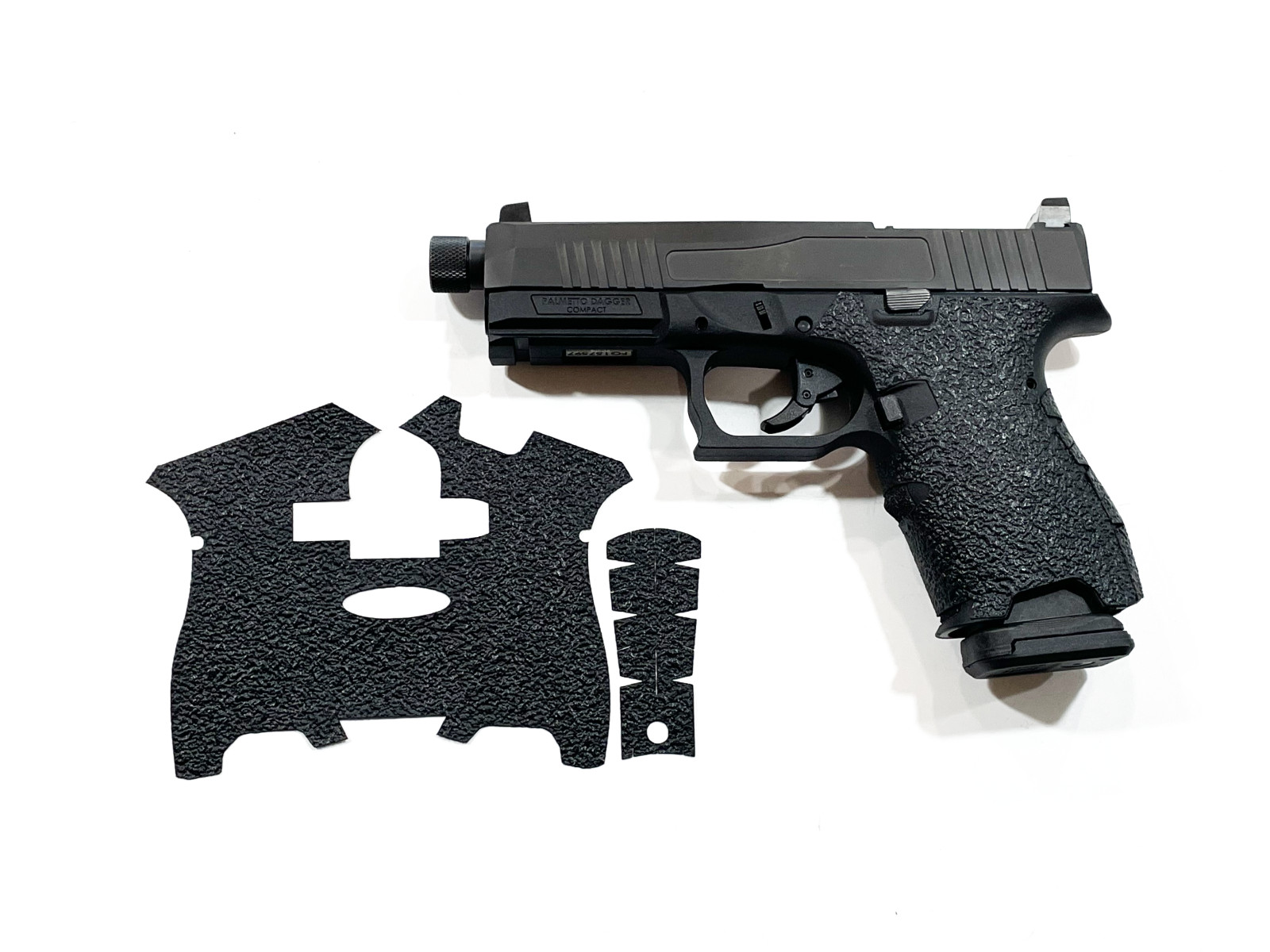 HANDLEITGRIPS Rubber GUN GRIP Enhancement for PSA DAGGER 9mm COMPACT