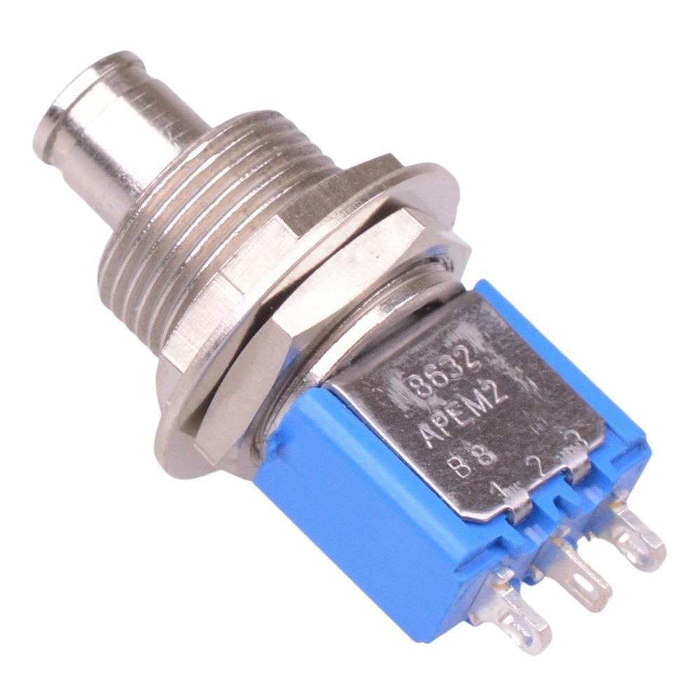 8632A-6X718 APEM On-(On) Momentary Mini Push Button Switch SPDT 4A 30VDC APEM