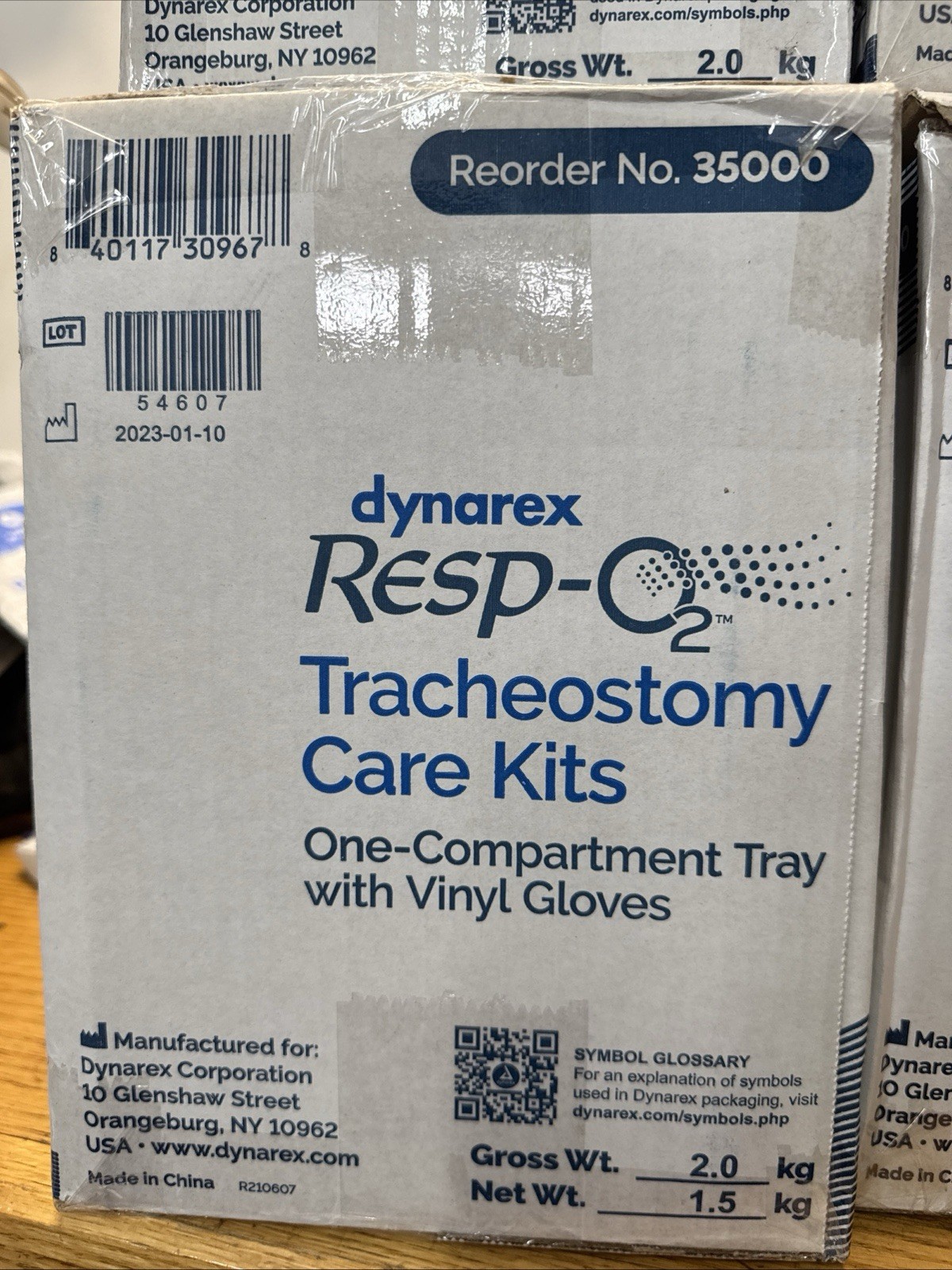 Tracheostomy Care Kit - basic - by Dynarex / RESP-O2 - Case Of 20