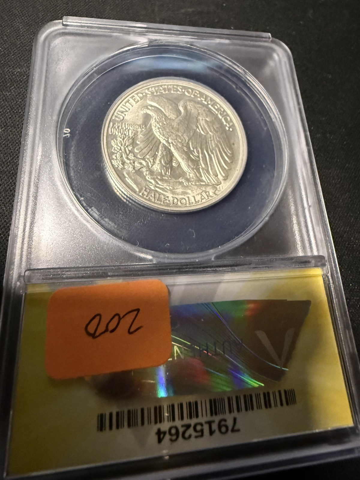 1936 Walking Liberty Half Dollar FS-102