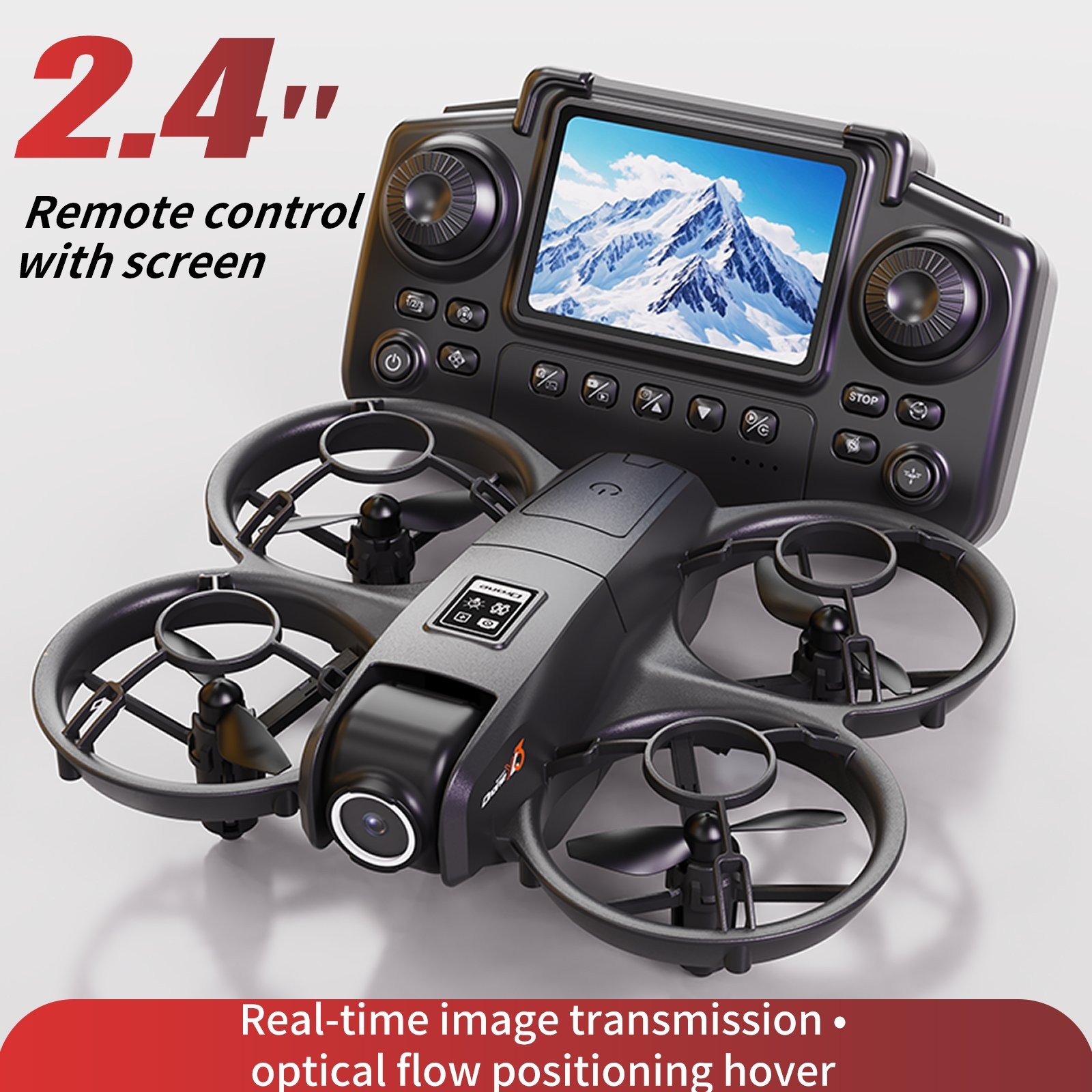 Drone 2026 4K HD Dual Camera Propeller Safety Protection Remote With Screen