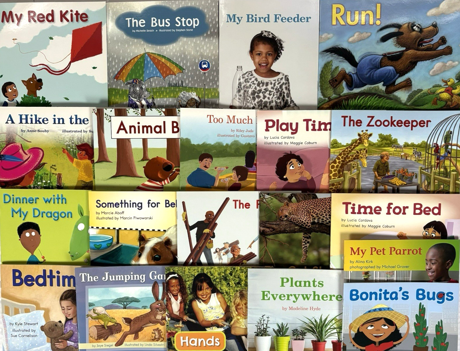 Kindergarten Readers Multi-Level Reading Library #2 – 20 Books Levels A-D
