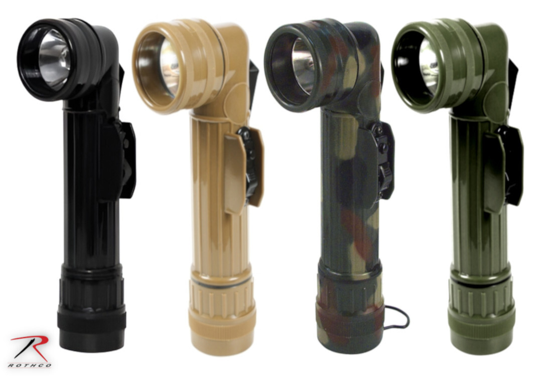 Rothco G.I. Type D-Cell Angle Head Flashlight