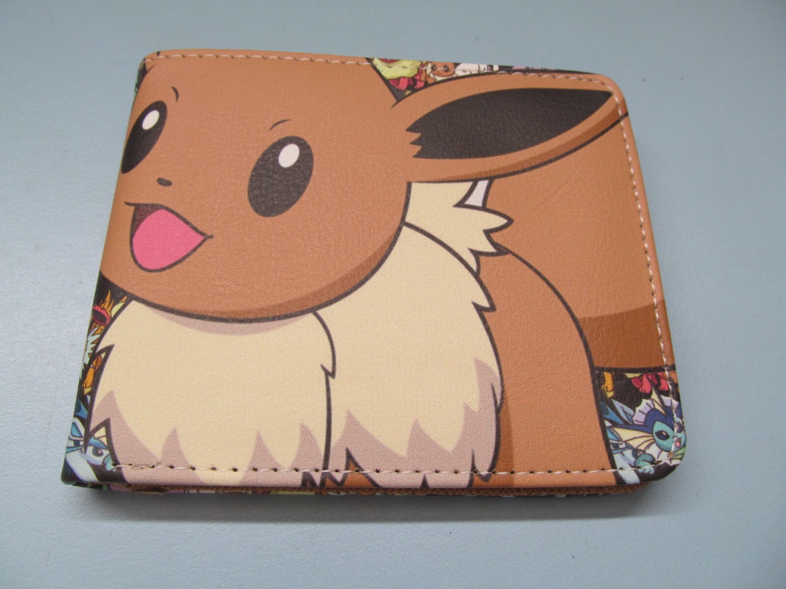 Pokemon Eevee Evolution Bi-Fold Wallet  #PK1333 (NEW)