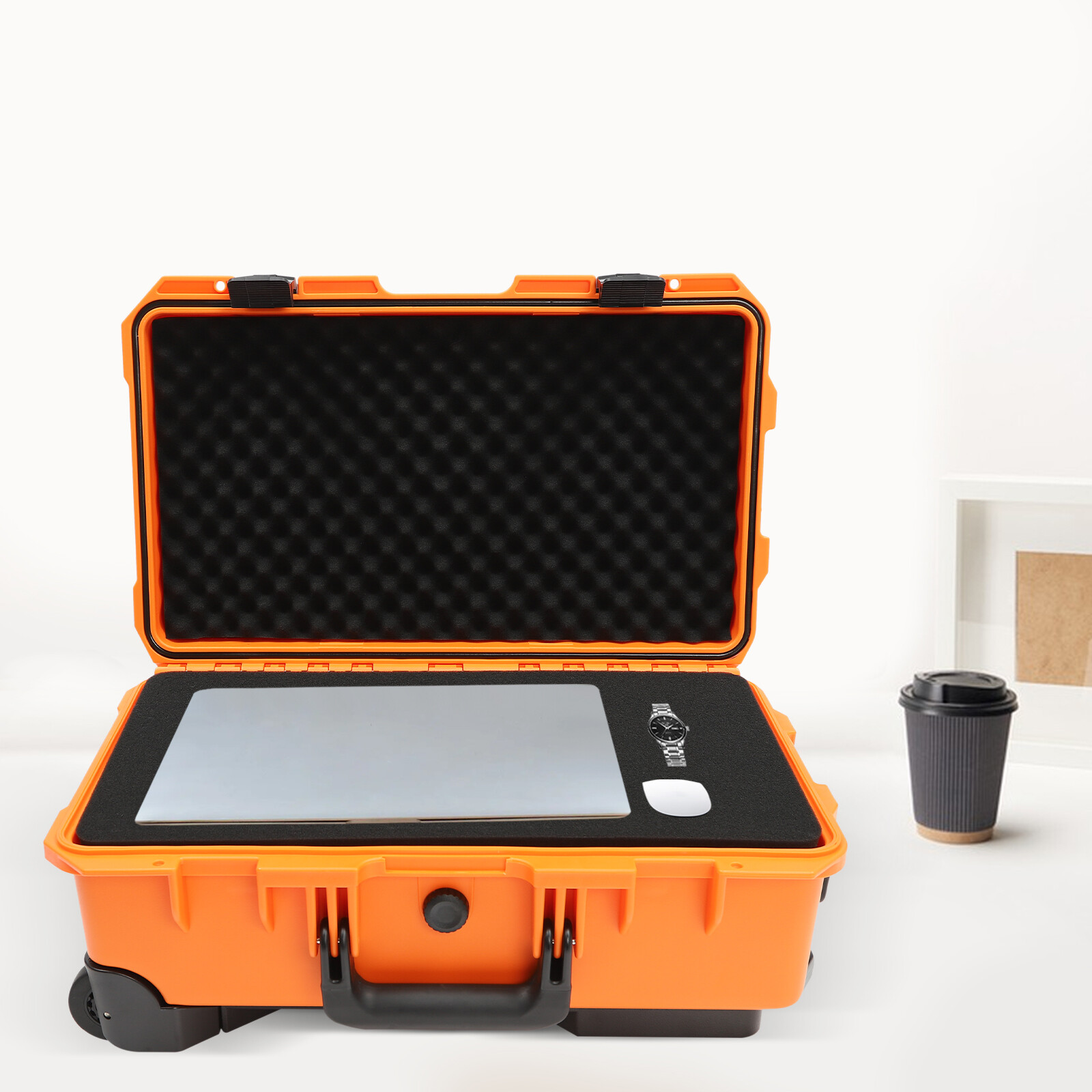 22" Waterproof Multi-Purpose Protective Camera Case with Custom Foam