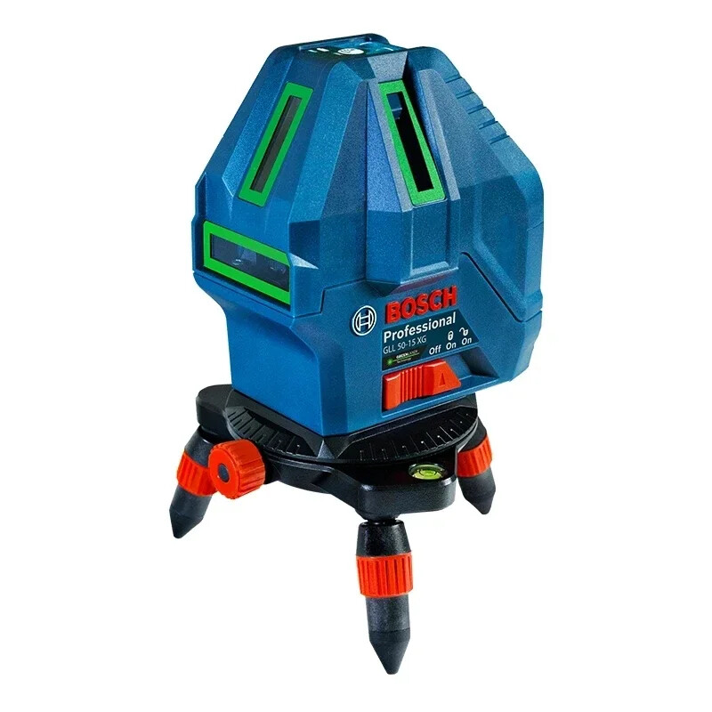BOSCH Green Laser Level 3D 5Lines Self-leveling Horizontal &Vertical GLL50-15XG