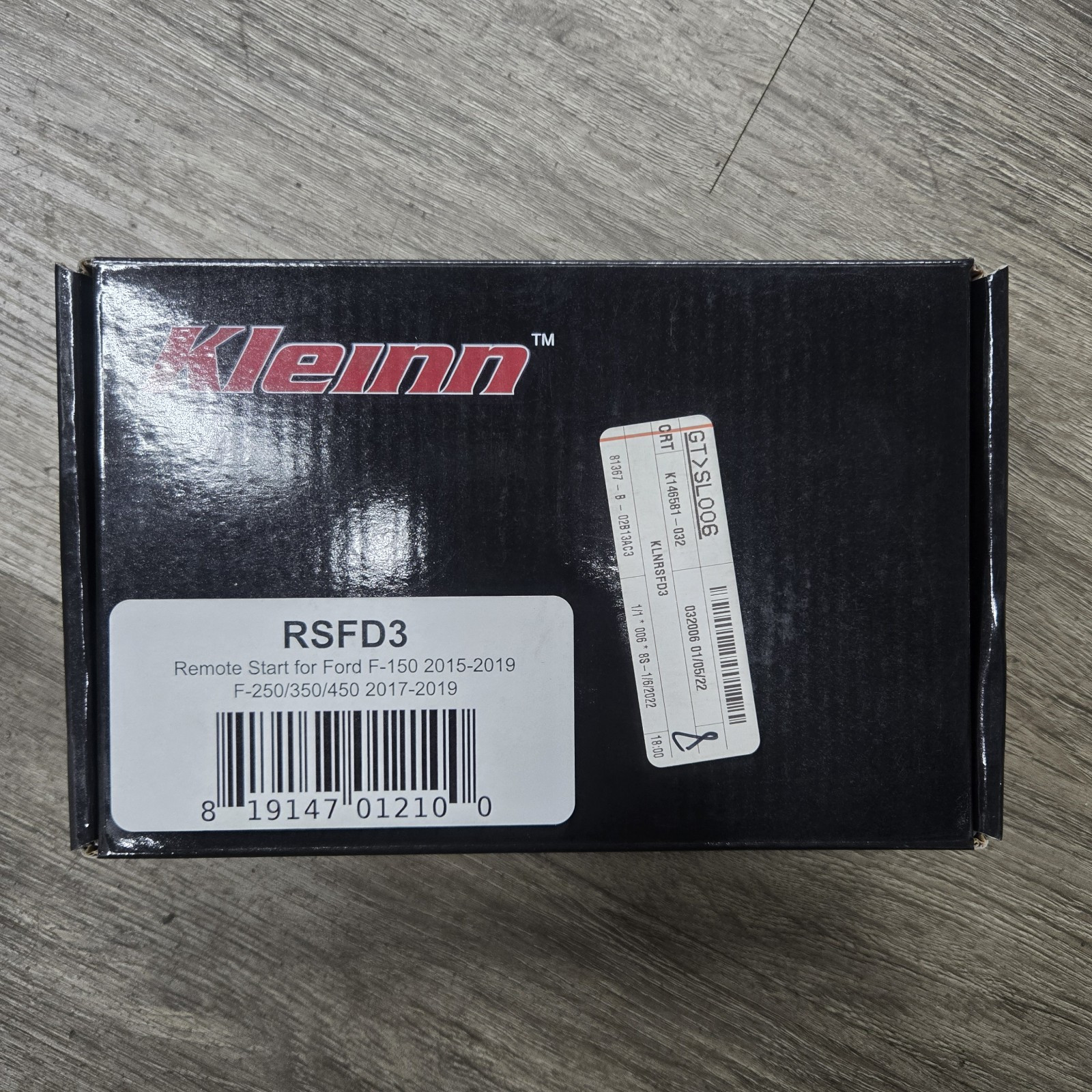 Kleinn Automotive Air Horns RSFD3 Remote Start