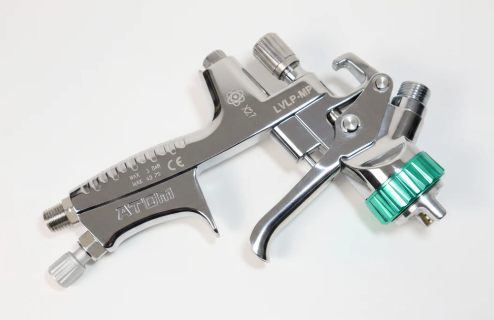 ATOM X27 LVLP Spray Gun – Professional Auto Paint Tool + Free GunBudd® Ultra Lig