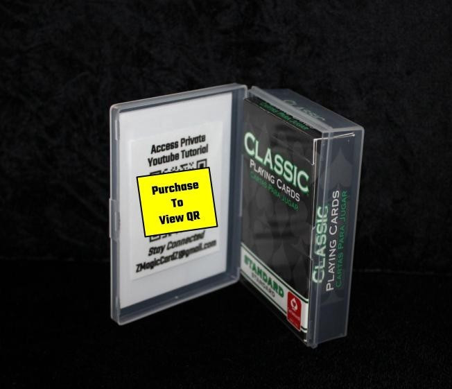Magic Tutorial MENE TEKEL Trick Deck (playing cards) Classic - Black