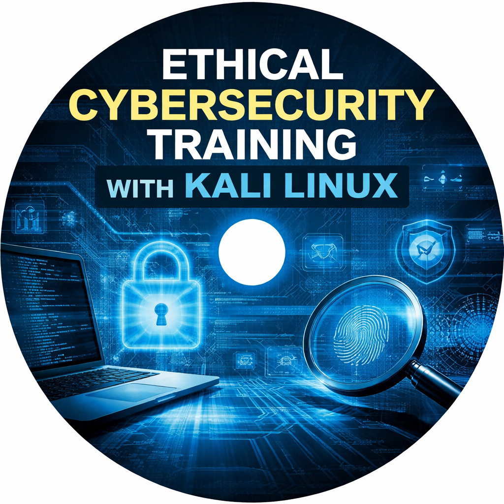 Kali Linux Ethical Cybersecurity Training Course – Educational DVD