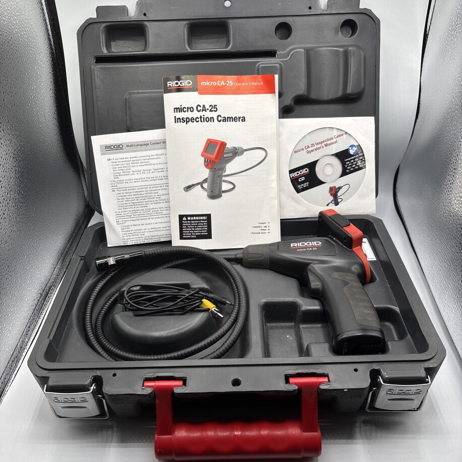 Ridgid Micro CA-25 Inspection Camera - Boroscope