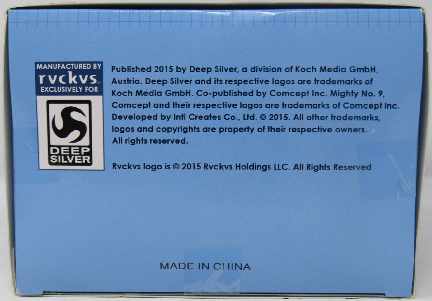PS4 Mighty No.9 Signature Edition No Game