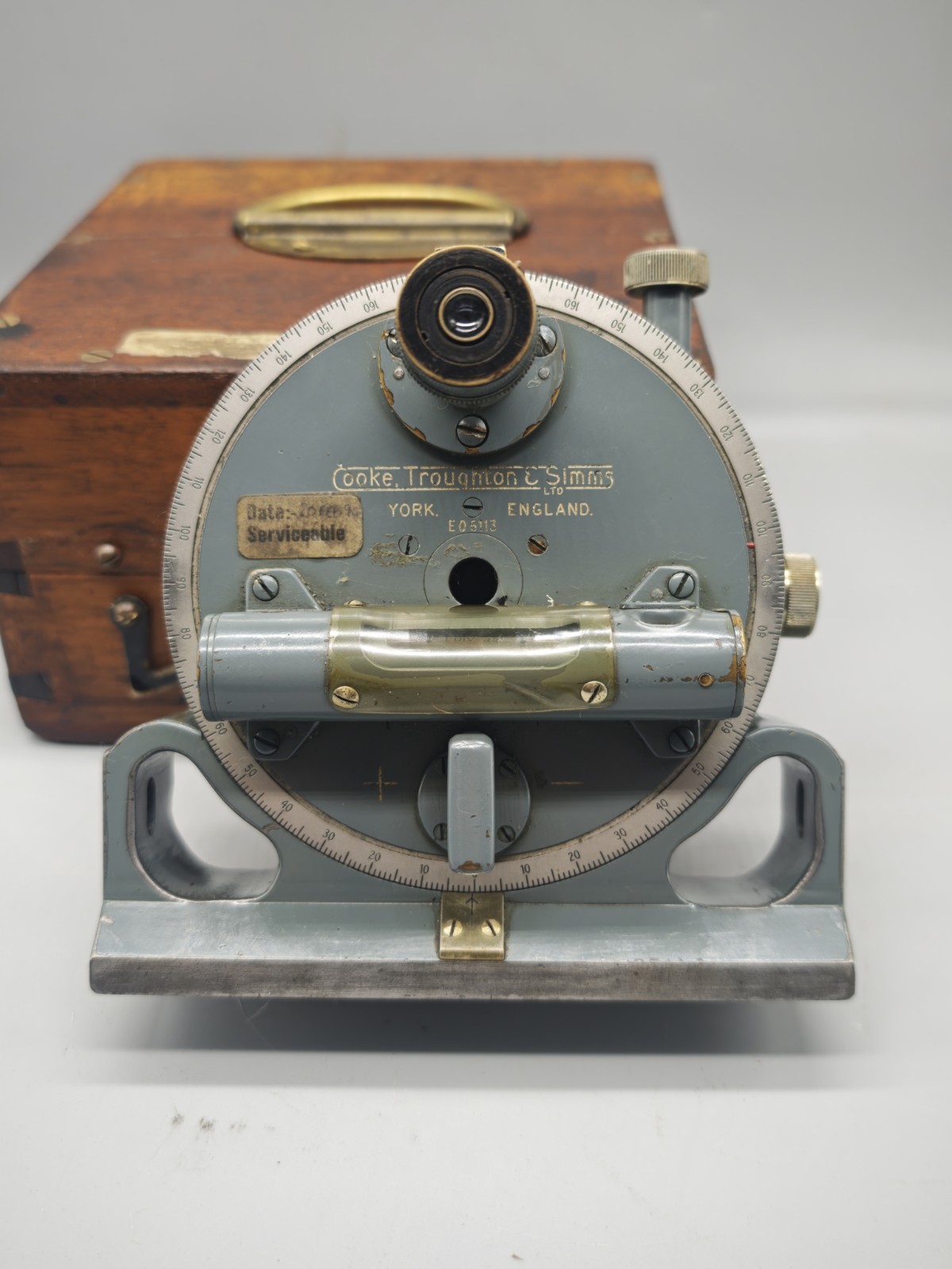 Optical Clinometer Rolls Royce Experimental Instrument Department Cooke