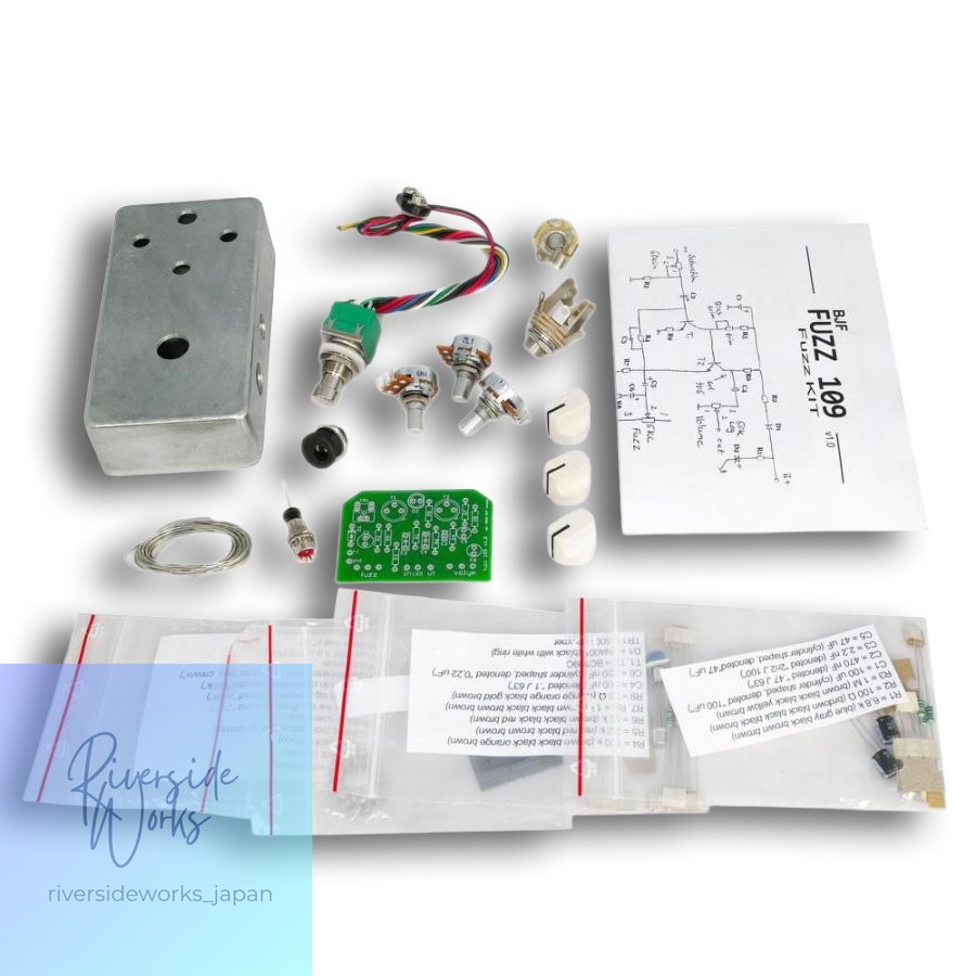 Moody Sounds BJFE Fuzz 109 DIY Effect Pedal Kit