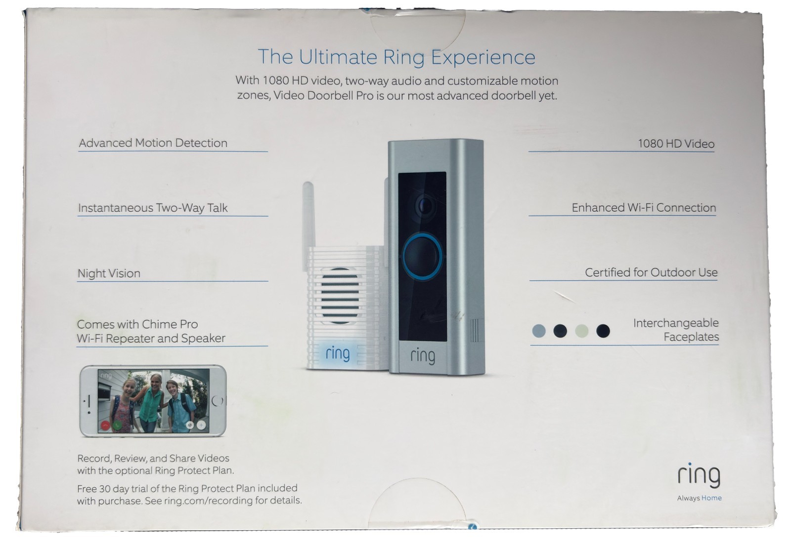 Ring Wired Video Doorbell Pro with Chime Pro