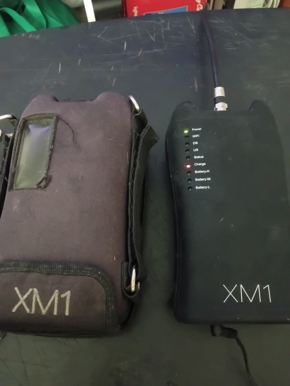 Hitron XM1 Cable Meter w/ Protective Case (Untested -Parts Only) Powers On
