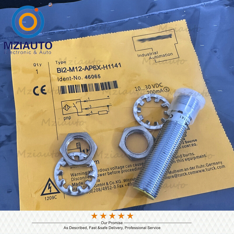 For Turck Bi2-M12-AP6X-H1141 Inductive Proximity Sensor Range 2mm 10-30VDC 200mA
