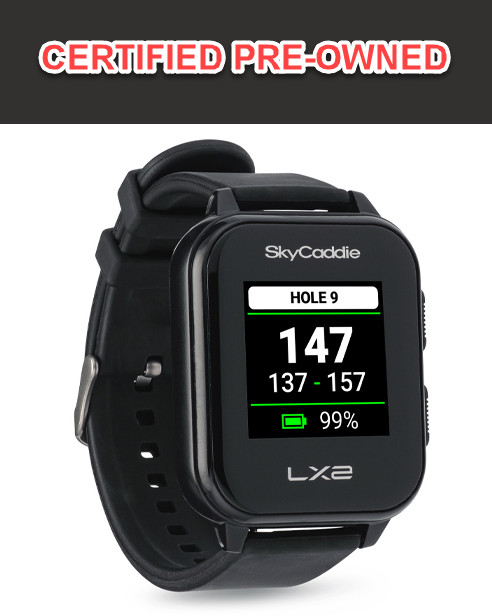 SkyCaddie® LX2  with SkyGolf 360 PAR (3 years) Free Membership Golf Rangefinder