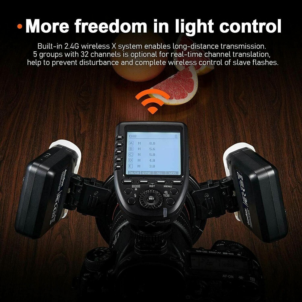 Godox MF12-K2 Macro Flash 2-Light Kit TTL Flash Speedlite For Sony Canon Nikon