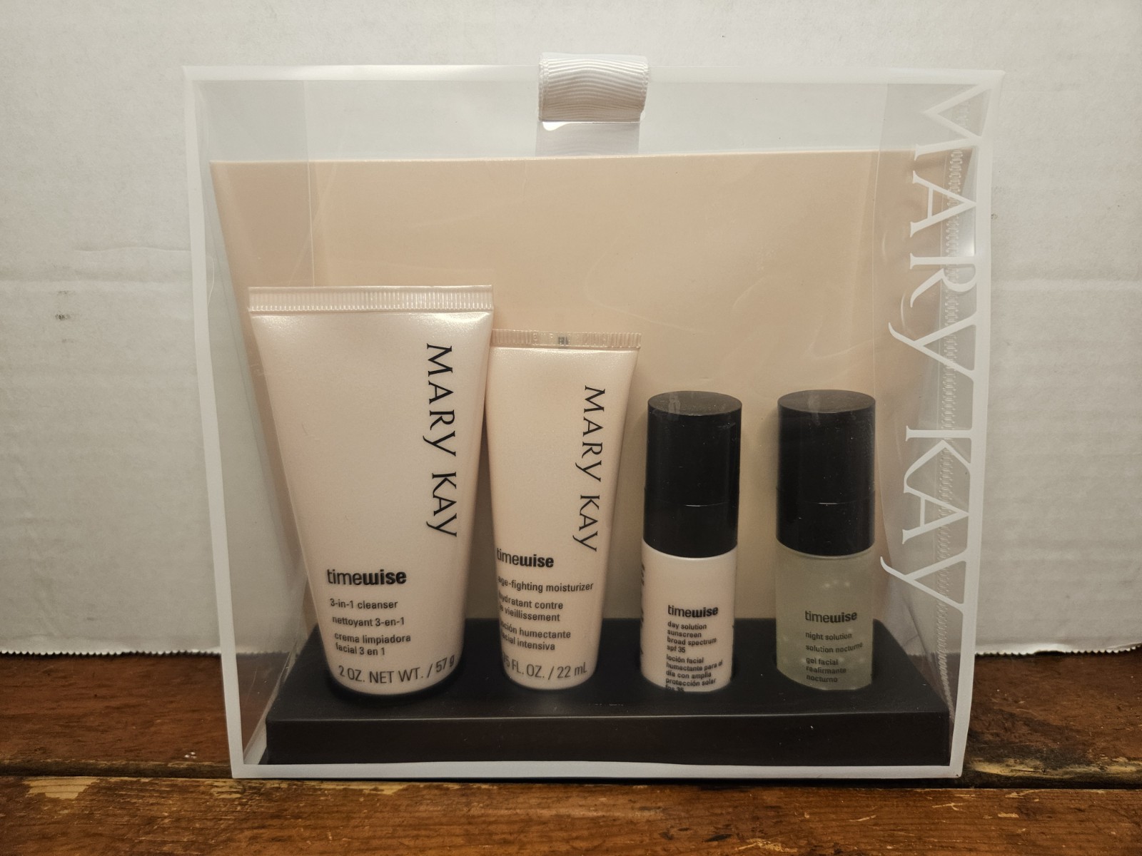 NEW NOS Mary Kay TimeWise Miracle Set Normal/Dry Skin Trial Travel Size Time
