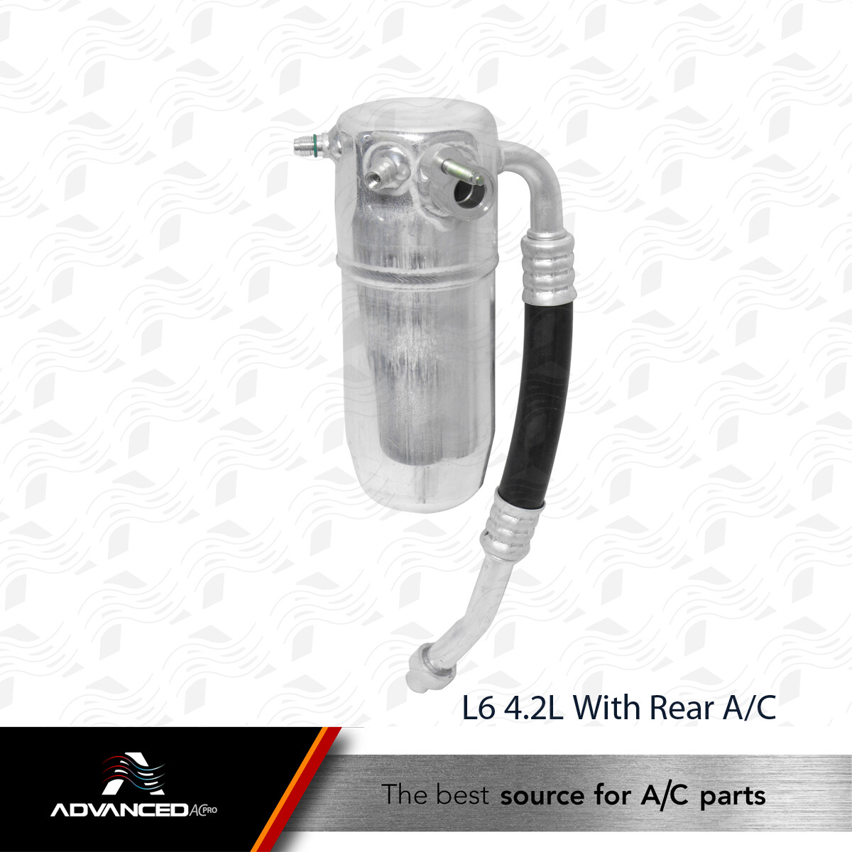 AC A/C Accumulator Drier Fits: 02 Trailblazer - Envoy - Bravada V6 4.2L Rear AC