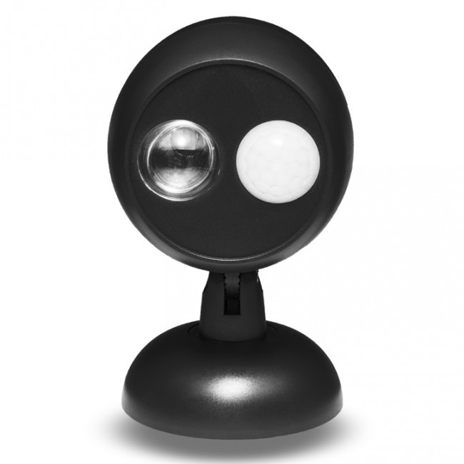 DAREN WIRELESS WEATHERPROOF LED OUTDOOR SPOTLIGHT WITH MOTION SENSOR&PHOTOCELL