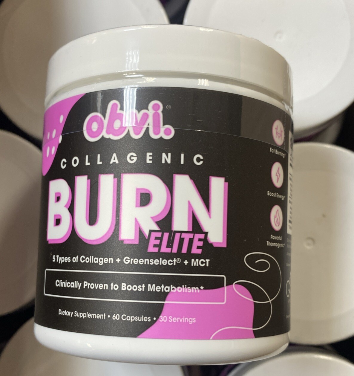 Obvi Collagenic Burn Elite, Thermogenic Weight Loss, Authorized Distributor-ex27