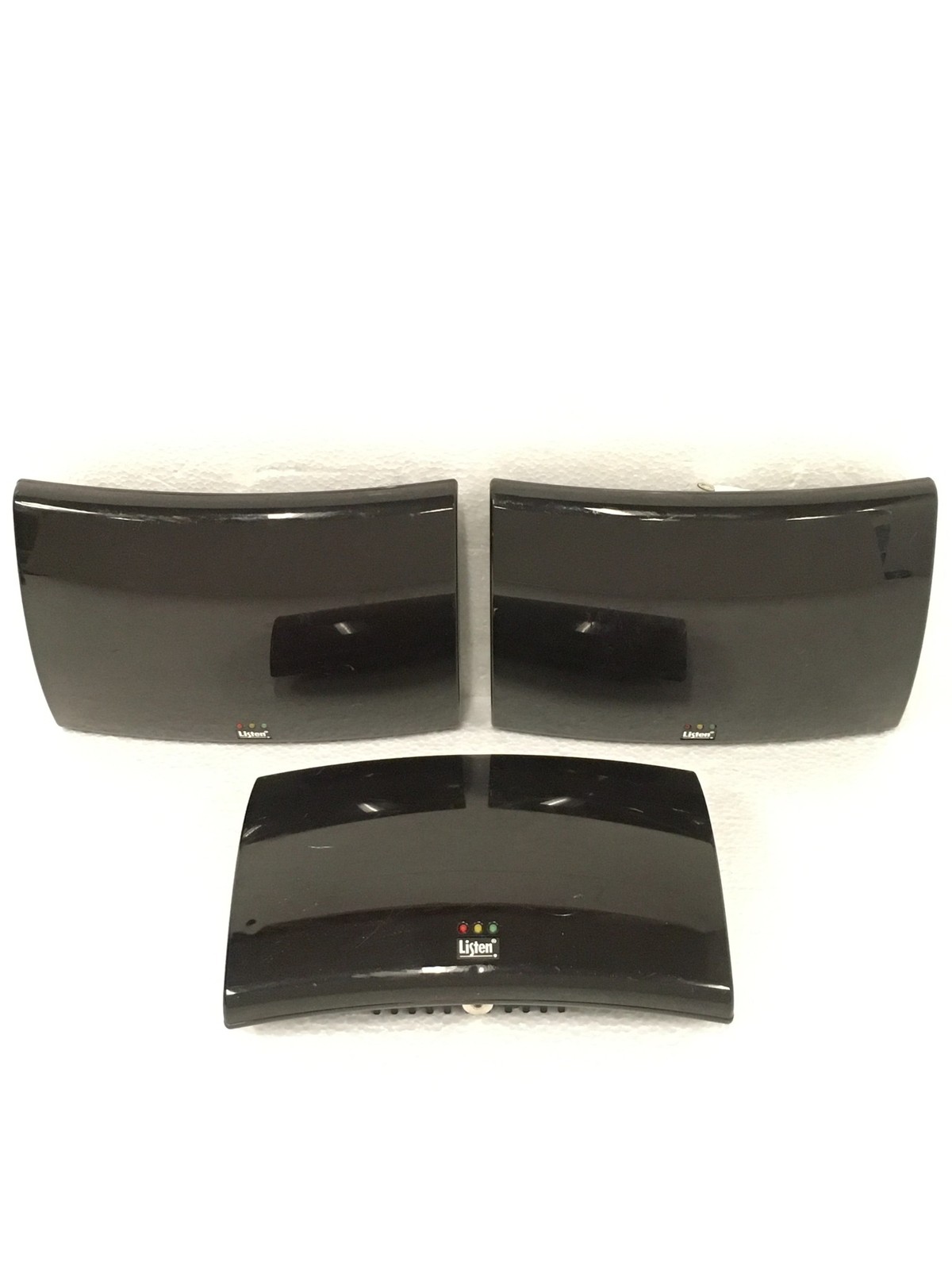 Lot of 3 LISTEN LA-140-GY Stationary IR Infrared Radiators Black, FREE SHIPPING