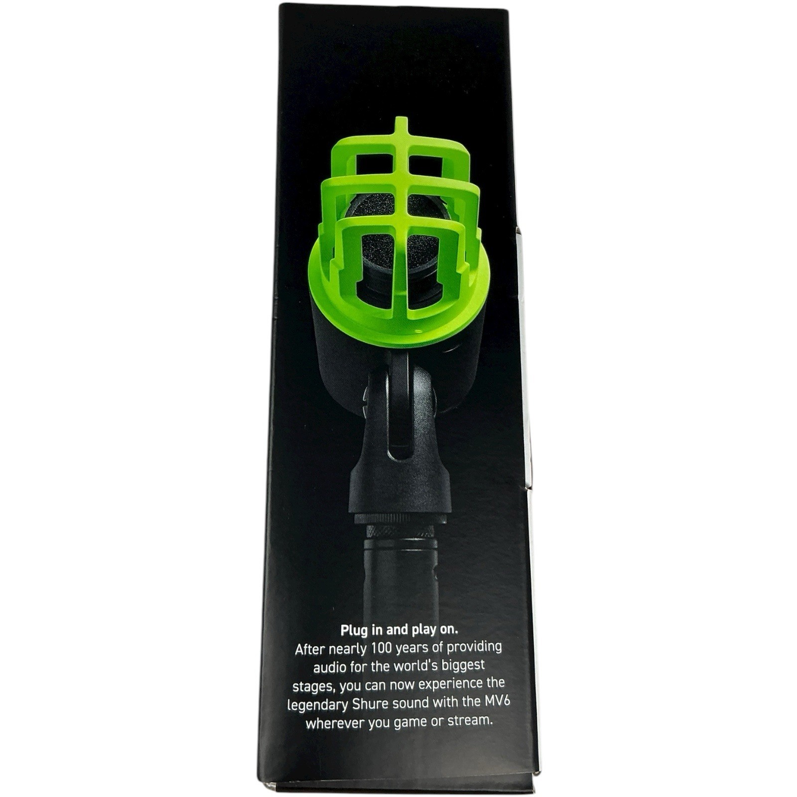 Shure MV6 Gaming Microphone, Dynamic USB PC Mic for Video Games & Streaming