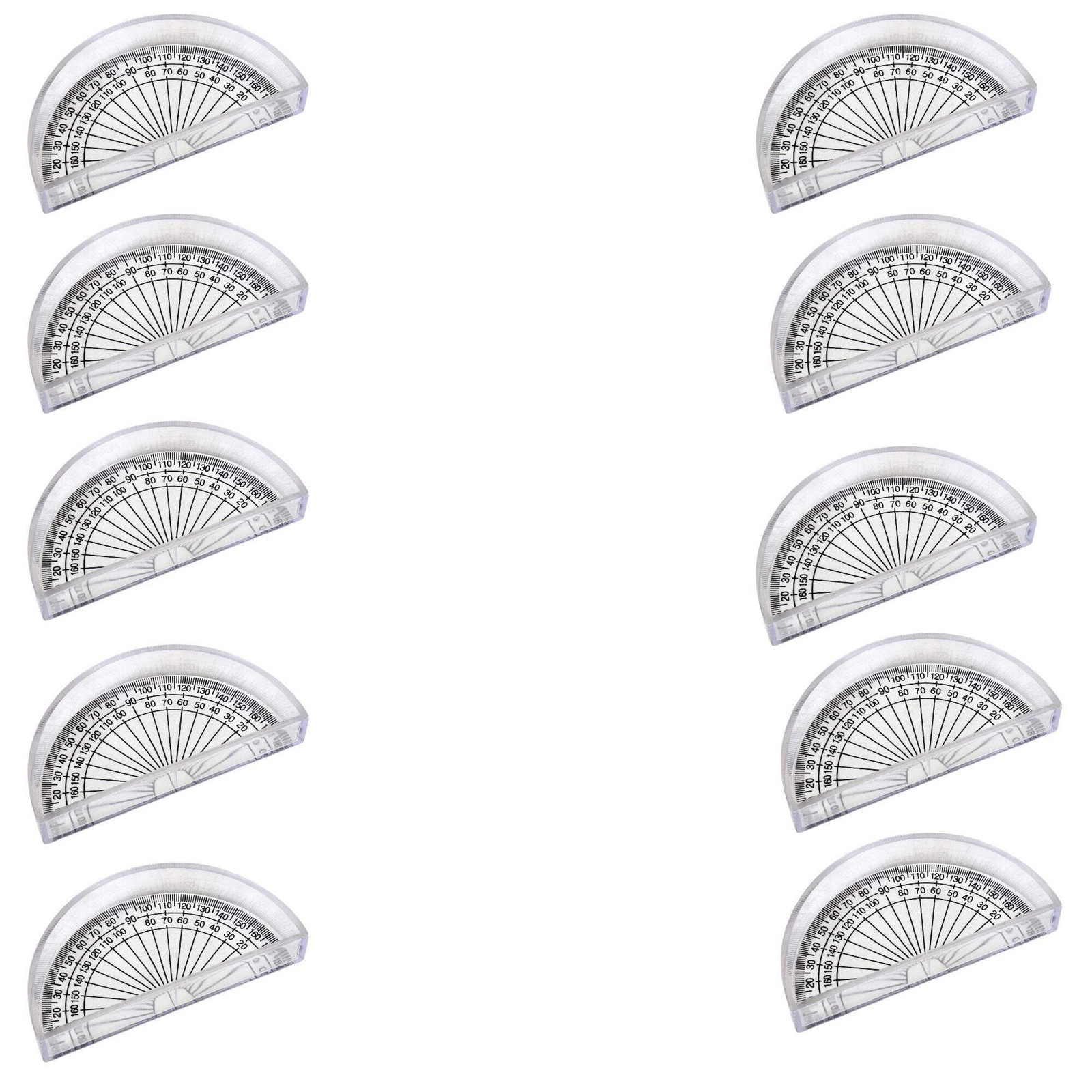 Refraction Tank, Semi-Circular, Graduated, 38 mm Diameter, Pack of 10