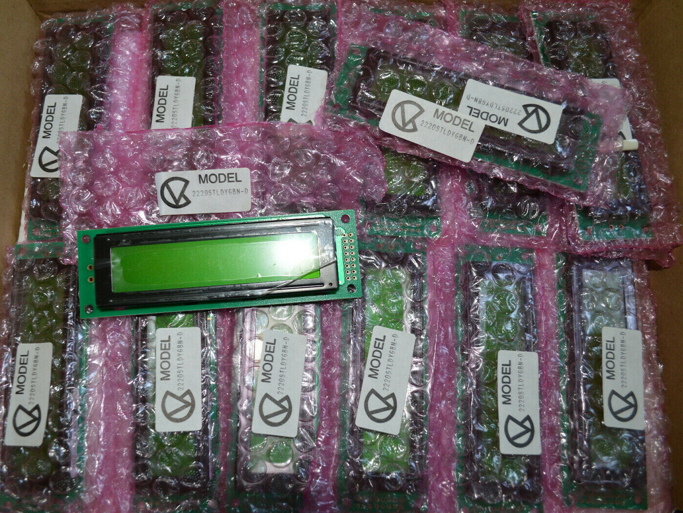 QTY (29) Vikay Display 2220STLDYGBN-D