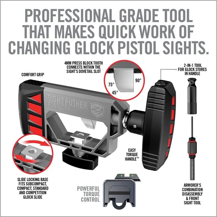 Real Avid Sight Pusher for Glock