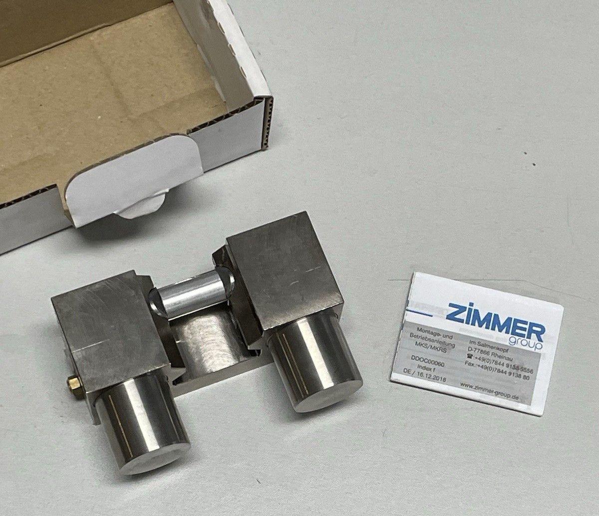 Clamping element pneumatic / Zimmer Group / MKS3505AK
