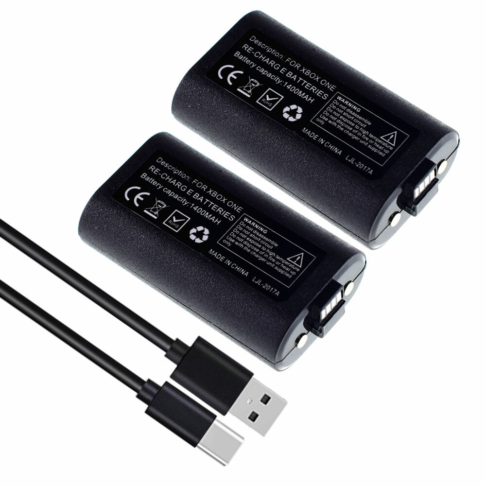 Rechargeable Battery Pack For Xbox Series X/s Wireless Controller With USB Cable