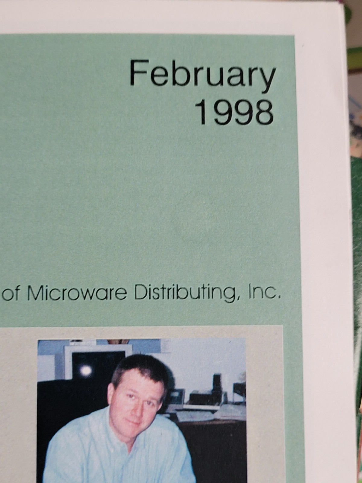 Microware Monthly (February 1998) USA Software Newsletter VG/VF Condition